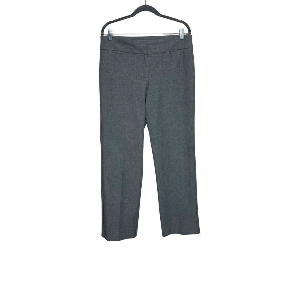 Talbots gray signature career pants size 10